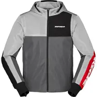 Spidi Hoodie Net Jacke Rot Größe 2XL