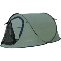 Redcliffs Pop-Up-Zelt für 1-2 Personen 220x120x95 cm Blau