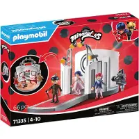 Playmobil Miraculous - Gabriels Modeshow - 71335 - 66 Teile - - One Size - Klötze
