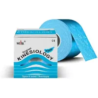 NASARA Kinesiotape 5 cmx5 m blau 1 St Pflaster