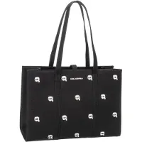 Karl Lagerfeld K/Ikonik AOP 241W3882 in Black (17.5 Liter), Shopper