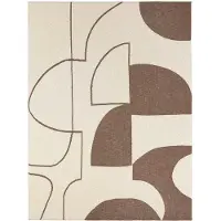 Broste Copenhagen Maren Plaid braun/beige