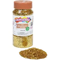 Colorations Glitzer biologisch abbaubar Gold 113g Basteln Kinder
