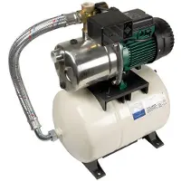 DAB Aquajet-Inox 82/20 M Hauswasserwerk - 3.600 L/Std. - 850W - Förderhöhe 47 m - Rostfreier Stahl - Bewässerungspumpe - Gartenpumpe
