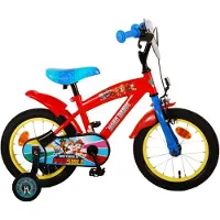 Volare 21508, Stadtrad, Kinder, Männlich, Blau, Rot, 35,6 cm (14"), Kette