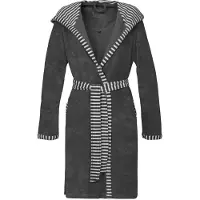 Vossen Bademantel Juno Graphit Damen-XS