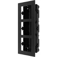 Hikvision DS-KD-ACF3/Black Türstation Unterputzrahmen 3fach