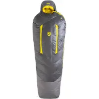 Nemo - Sonic 0 - Daunenschlafsack Gr 183 cm - Regular grau/ goldfinch