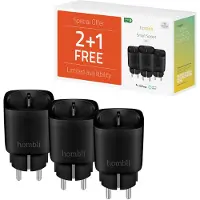 Hombli Smart Plug Schwarz 3er-Pack