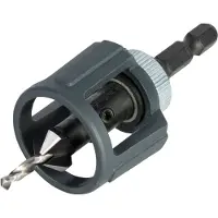 Wolfcraft Vorbohrer mit Senker & Tiefenstopp - 4392000