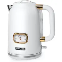 Muse MS030 W Edelstahl Wasserkocher weiss