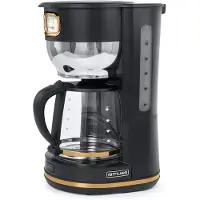Muse Kaffeeautomat MS 220 BC Glaskanne analoge Anzeige Warmhaltung 10 Hot Passion