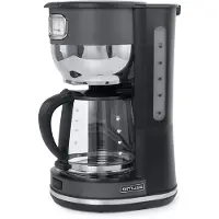 Muse MS-220 DG, Filterkaffeemaschine, 1,4 l, Gemahlener Kaffee, 1000 W, Grau
