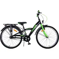 Volare | Kinderfahrrad | 24 Zoll | Jungen | Grün Schwarz | 3 Gänge