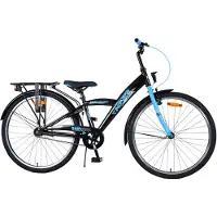 Volare Thombike Kinderfahrrad - Jungen - 26 Zoll - Schwarz Blau