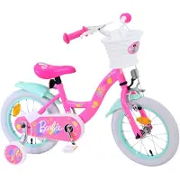 Barbie Kinderfahrrad - Mädchen - 14 Zoll - Rosa
