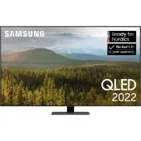 Samsung Series 8 QE55Q80BAT, 139,7 cm (55"), 3840 x 2160 Pixel, QLED, Smart-TV, WLAN, Schwarz, Silber