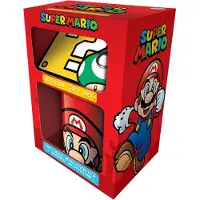 Pyramid Mario Cup Set Possets Und Super Keychar