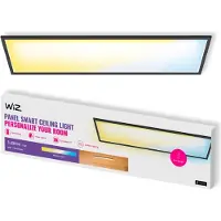 Wiz - Dimmbares Weiß LED-Panel - 120x30 - 36W - Schwarz