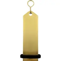 Combicraft Bumerang Hotelschlüsselanhänger Gold, 100x30 mm - 5 Stück
