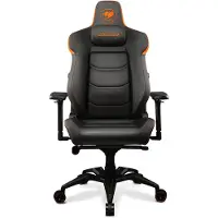 Cougar Armor Evo CGR-EVO, Universal-Gamingstuhl, 160 kg, Gepolsterter Sitz, Gepolsterte Rückenlehne, Schwarz, Aluminium