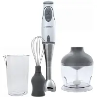 Esperanza EKM003E Mixer 0 75 l Pürierstab 450 W Grau Weiß