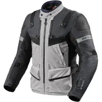 REV'IT! Defender 3 GTX Silber Anthracite Jacke Größe M