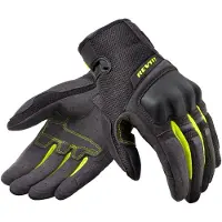 REV'IT! Volcano Schwarz Neon Gelb Handschuhe Größe S
