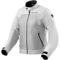 REV'IT! Eclipse 2 Damen Textiljacke silber, 40