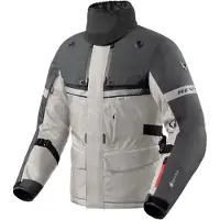 REV'IT! Poseidon 3 GTX Silber Anthracite Jacke Größe M