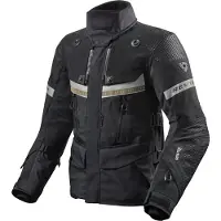 REV'IT! Dominator 3 GTX Schwarz CE Jacke Größe L