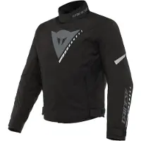 Dainese Veloce D-Dry Schwarz Charcoal Grau Weiß Jacke Größe 46