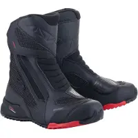 Alpinestars RT-7 Drystar Stiefel Schwarz Rot Größe 41