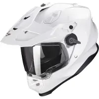 Scorpion ADF-9000 Air Solid Pearl Weiß Endurohelm Größe L
