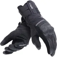 Dainese Tempest 2 D-Dry Long Thermal Schwarz Handschuhe Größe M