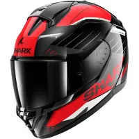 Shark Ridill 2 Bersek Helm, schwarz/grau/rot, S (55/56)