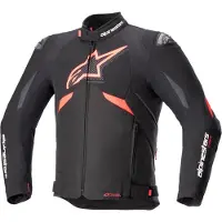 Alpinestars T-GP R V3 Drystar Jacke Schwarz Rot Fluo Weiß Größe M