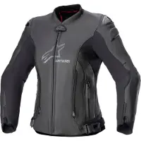 Alpinestars Stella GP Plus R V4 Damen Lederkombijacke (IT44) schwarz, 40