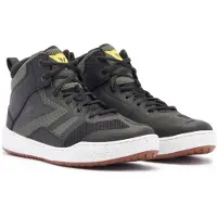 Dainese Schuhe Suburb Air Schwarz Weiß Armeegrün Größe 39