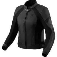 REV'IT! REV’IT! Xena 4 Damen Schwarz Anthrazit Motorrad Jacke Größe 40