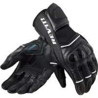 REV'IT! REV’IT! Xena 4 Damen Schwarz Weiß Handschuhe Größe XL