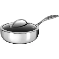 Scanpan Bratpfanne 3,7l 26 cm tief mit Deckel Haptiq 6001082600HIQ