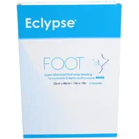 Advancis medical Deutschland Eclypse Foot Superabsorber Fußwickel 33x48 cm 5 St Wundgaze