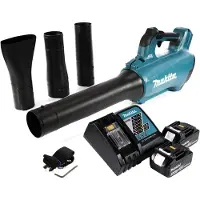 Makita DUB 184 RF Akku Gebläse 18 V Brushless + 2x Akku 3,0 Ah + Ladegerät