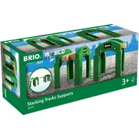 BRIO World Brückenpfeiler - Grün 33253 - - One Size - Bahngleise