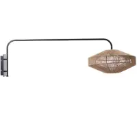 Light & Living - Wandleuchte LYRA - Ø43x115cm - Braun