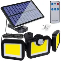 Izoxis 171 LED-Solarlampe mit Außenpanel