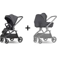 Mutsy Flow Kombikinderwagen, North Black