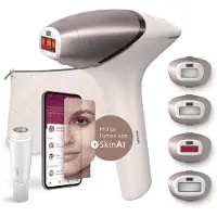 Philips Lumea IPL 9900 Series BRP958/00 IPL Haarentfernungsgeraet mit SenseIQ, Lichtimpulstechnologie (IPL), Pink, Rose, 8,5 min, 2,5 min, 2 min, 1,5 min