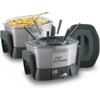 Fritel FF 1400, Fritteuse, 1,5 l, 0,9 kg, 1,5 l, Einzelbild, Anthrazit, Silber